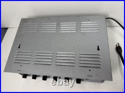 Bogen Challenger CHS-100 Tube Powered PA Amplifier Vintage Untested Powers On