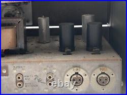 Bogen MU15A Tube PA Amplifier Vintage Music Equipment For Repair