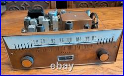 Bogen Model R660 Tube Tuner Amp Am Fm Radio Vacuum Rare Audiophile Vtg Transform