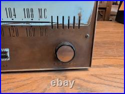 Bogen Model R660 Tube Tuner Amp Am Fm Radio Vacuum Rare Audiophile Vtg Transform