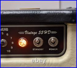 Bugera Vintage 55HD Tube Amp Head With Bugera FSB102A Footswitch MISSING KNOBS