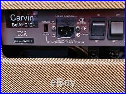 CARVIN BELAIR 212 VINTAGE TUBE 2X12 COMBO AMP With CELESTION G12 VINTAGE 30 SPKRS