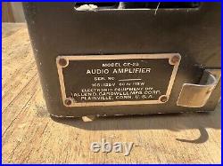 Cardwell Model Ce-25 Vintage Tube Amplifier