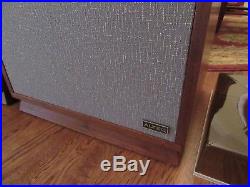 Classic ALTEC LANSING 15 inch Vintage Home Stereo Floor Speakers Tube Amp Ready