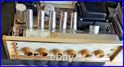 Clean Fresh RESTORE SHERWOOD S-5000 Stereo Tube Int. Amp (Vtg. US/EU Tubes)