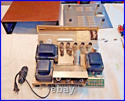 Clean Fresh RESTORE SHERWOOD S-5000 Stereo Tube Int. Amp (Vtg. US/EU Tubes)