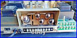 Clean Fresh RESTORE SHERWOOD S-5000 Stereo Tube Int. Amp (Vtg. US/EU Tubes)