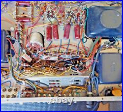 Clean Fresh RESTORE SHERWOOD S-5000 Stereo Tube Int. Amp (Vtg. US/EU Tubes)