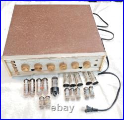 Clean Fresh RESTORE SHERWOOD S-5000 Stereo Tube Int. Amp (Vtg. US/EU Tubes)