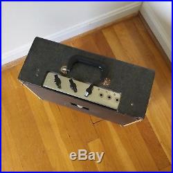 Cool Vintage Antique Marathon Vacuum Tube Guitar Amp Instrument Amplifier