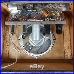 Cool Vintage Antique Marathon Vacuum Tube Guitar Amp Instrument Amplifier