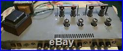 Crate Vintage Club 30 Two channel 30 Watt tube amp chassis VC30 Working Project