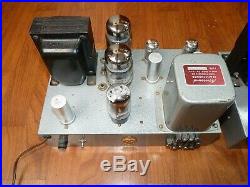 Custom Vintage KT66 Acrosound Tube Amplifier Stereo Pair