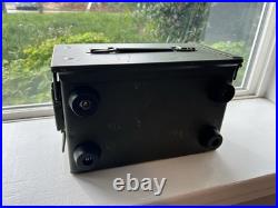 Custom one-off Bell and Howell Filmosound 385 vintage tube ammo can amplifier