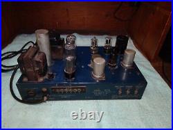 David Bogen PX-15 Vintage 6L6G Tube PA Amplifier (pretty rare, powers up)