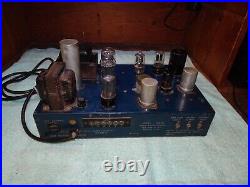 David Bogen PX-15 Vintage 6L6G Tube PA Amplifier (pretty rare, powers up)