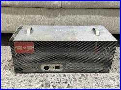 Devry 2804 Navy Type D vintage tube amplifier project PA military Filmosound