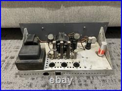 Devry 2804 Navy Type D vintage tube amplifier project PA military Filmosound