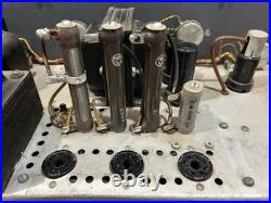 Devry 2804 Navy Type D vintage tube amplifier project PA military Filmosound