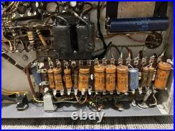 Devry 2804 Navy Type D vintage tube amplifier project PA military Filmosound