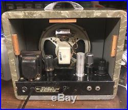 Dickerson Fator Mfg Magnatone Vintage hawaiian Surf Tube Amplifier 40s Amp