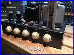 Don McGohan MG 30-C Modified Vintage P. A. Tube Amplifier Use With RCAs Or 1/4