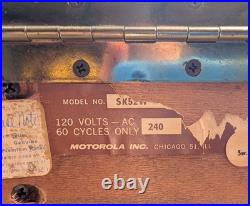 Drexel Declaration Motorola Stereo Console Record Player SK52W 1961 All-tube