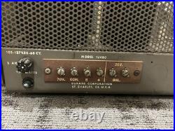 Dukane 1u460 vintage tube amplifier project PA guitar amp