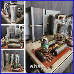 Dynaco Mark III Amplifier Dynakit Vintage High-Fidelity KT88 Tube Amp Tested