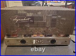 Dynaco ST-70 Tube Amplifier Modified with New Genalex Gold Lion KT77 Tubes