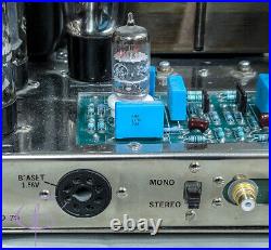 Dynaco Stereo 70 Series EL-34 Tube Amplifier Vintage ST70 Dynakit Silver EL34