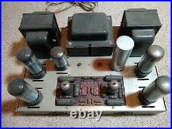 Dynaco Vtg Dynakit Stereo 70 Tube Amplifier Amp Powers On Untested Sold As Is