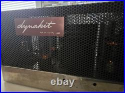 Dynakit Mark IV Tube Amplifier Vintage Model (Tested?)