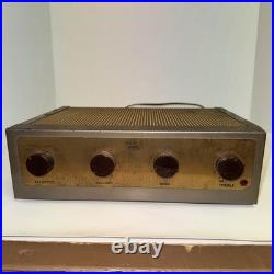 EICO HF12 Mono Tube Amplifier 18W Vintage Integrated Amp For Parts Or Repair