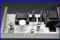 EICO HF-12 Mono Integrated Tube Amplifier EL84/6BQ5 x 2 and 12AX7 x 3 See Video