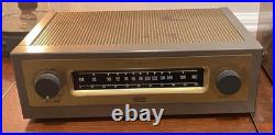 EICO HF-32 EL84 Tube Integrated Amplifier + HFT-90 FM Tuner USA Vintage