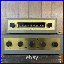 EICO HF-32 & HFT-90 Tube Amplifier Vintage Hi-Fi Amp USA Untested Powers On