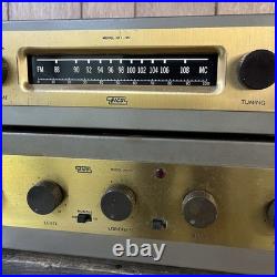 EICO HF-32 & HFT-90 Tube Amplifier Vintage Hi-Fi Amp USA Untested Powers On