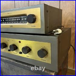 EICO HF-32 & HFT-90 Tube Amplifier Vintage Hi-Fi Amp USA Untested Powers On