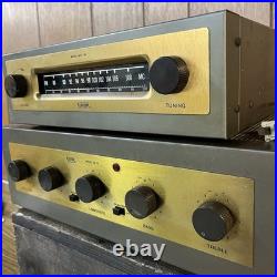 EICO HF-32 & HFT-90 Tube Amplifier Vintage Hi-Fi Amp USA Untested Powers On