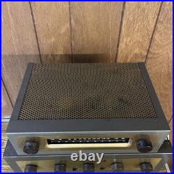 EICO HF-32 & HFT-90 Tube Amplifier Vintage Hi-Fi Amp USA Untested Powers On