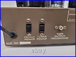 Eico HF-20 Audio Amplifier Tube Amplifier Untested