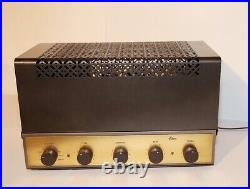 Eico HF 20 Mono Amplifier with Dark Cage Cover