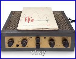 Eico HF 81 Vaccum Tube Stereo Integrated Amplfier & Manual UNTESTED