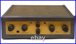 Eico HF 81 Vaccum Tube Stereo Integrated Amplfier & Manual UNTESTED
