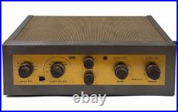 Eico HF 81 Vaccum Tube Stereo Integrated Amplfier & Manual UNTESTED