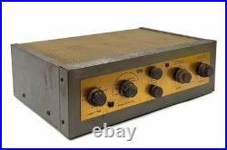 Eico HF 81 Vaccum Tube Stereo Integrated Amplfier & Manual UNTESTED