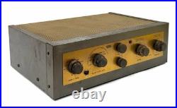Eico HF 81 Vaccum Tube Stereo Integrated Amplfier & Manual UNTESTED