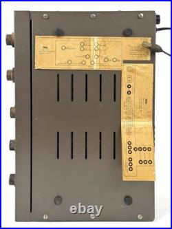 Eico HF 81 Vaccum Tube Stereo Integrated Amplfier & Manual UNTESTED