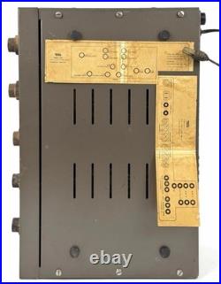 Eico HF 81 Vaccum Tube Stereo Integrated Amplfier & Manual UNTESTED